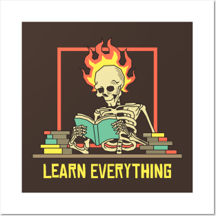 Learn Everything Posters and Art